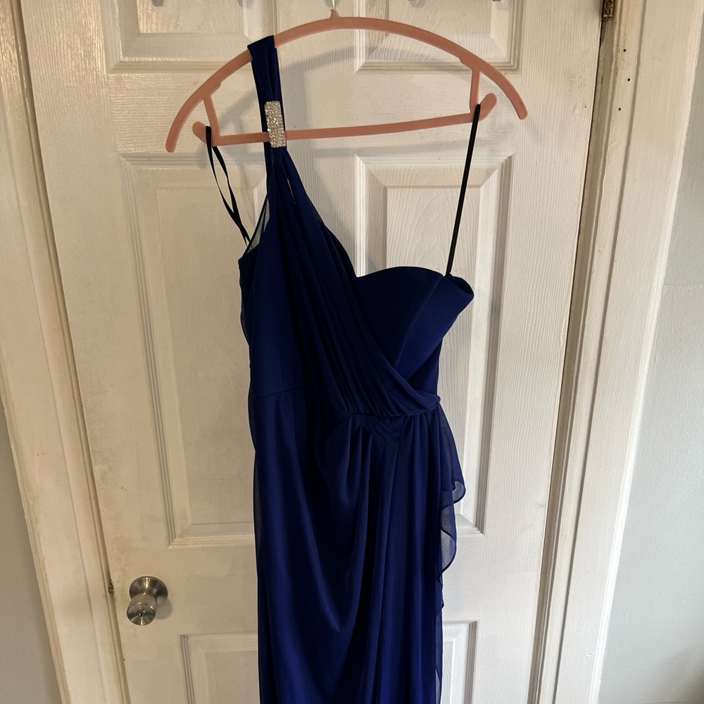 Long wedding party dress